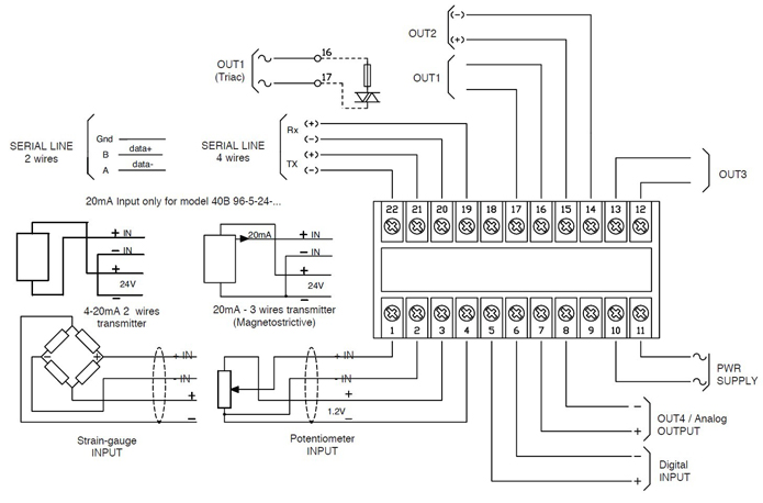 GEFRAN_40B96接线图